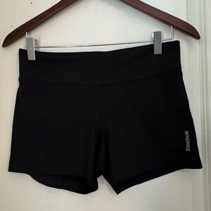 Reebok Black Bike Shorts for Active Wear